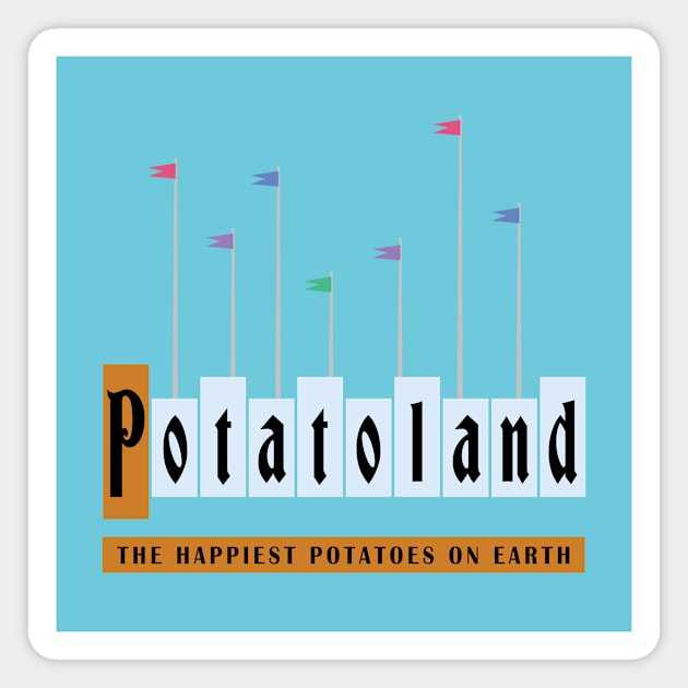 Potatoland Magnet by Heyday Threads